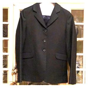 Ovation navy blue equestrian show jacket